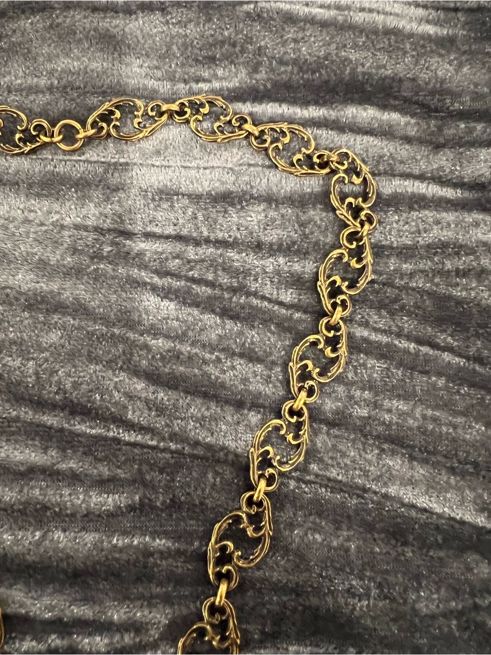 Vintage Gucci Multicolored GG Bronze Necklace - Picture 4 of 6